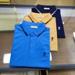 专柜新品 Burber...Y 2025春夏新品 时尚polo 翻领短袖 高级定制百搭款式 任何人都可以轻松驾驭 面料全订制工艺 胸前奢华经典品牌Logo设计，