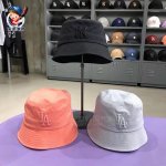 韩国潮牌Mlb正品新款速干抽绳防晒遮阳渔夫帽盆帽32Cphl111 做工精细，后面带有抽绳，特别有范儿，然后做了拼接法