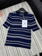p250 · 5/爆款现货 原单品质 Chane*｜25早春新品针织短袖 配色颜色正 精致常规版型上身巨显瘦！定制最新提花工艺 低调奢华！ 时髦精必备单品解锁所