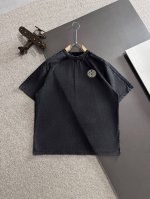 隔天出货 高品质 Balenciaga 巴黎世家 2025春夏新款男款蜡染水洗短袖T恤 精梳重磅洗后双纱面料，高强度面料掂起来手感份量十足，上身也比普通T更加有