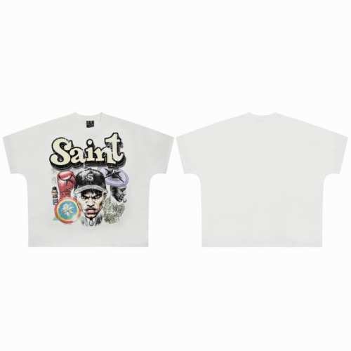 saint Vintage 美潮特殊版型连体袖爆款短袖T恤 p价： 码数：M L Xl 款号：2157 颜色：白色