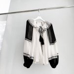 款号 #8828 面料:100%Silk 尺寸 6 8 10 12 胸围 袖长 长 Bust Sle Long 0 184 77 59 1 188 78 60