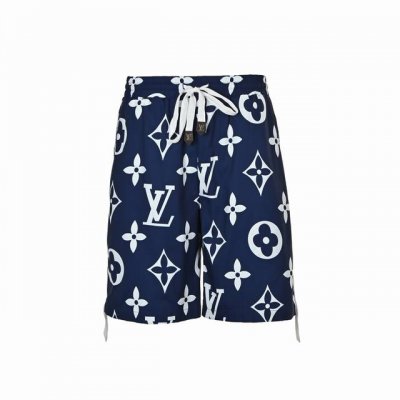 Louis Vuitton 路易威登 老花满印侧边织带短裤 客供原版定织面料，面超料赞，爽滑舒适，手感一流，经典老花Logo印花长袖外套短裤套装，融汇 Mono