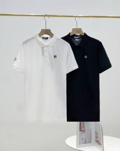 斐乐Fila官方男士刺绣polo衫冰丝速干系列短袖T恤男士2025夏新款 上身质感帅到爆 无论从版型还是做工都是一等一的牛货 原单品质专属的polo代工厂p 生