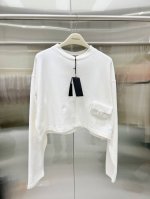 fendi23Ss系列最喜欢的卫衣 9300购入定制330克精棉双股面料。 拆Yb开模最新双F五金 全手工制成的立体口袋小包包 开模提花织带 细节精致。简洁时髦