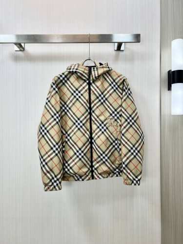 burberry 巴宝莉 2025春季新款薄款棉服夹克外套 原版1:1订制五金配件全进口原版定制 欢迎专柜对比 超柔软 超级重工 面料做工杠杠的版型完美 注意面