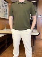 lp-2025专柜最新爆款polo出货 欧美专柜同步发售 精选意大利进口精棉抗菌聚酯面料搭配简约大方的设计 彰显韵味 商务休闲精品 码数 48-56 配香港连卡