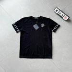 供270 【纯原臻品 】【顶级原版复刻】 - Louis Vuitton Ss25 字母印花宽松针织短袖T恤 情侣款 黑色白色 - 想拥有一件时尚又舒适的情侣T