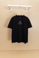 110挂拍图 顶级版本-款号X19 arc’Teryx始祖鸟Arc24Ss 胸前印花 Logo短袖T恤 采用60支双股，270G全棉面料。上身透气，绝不起球，手