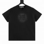 Alexander Wang亚历山大王 水洗压花字母Logo短袖T恤 最好看的水洗元素，水洗工艺极其复杂，水洗师傅把做好的成衣进行褪色，第二次在进行石头翻炒，报