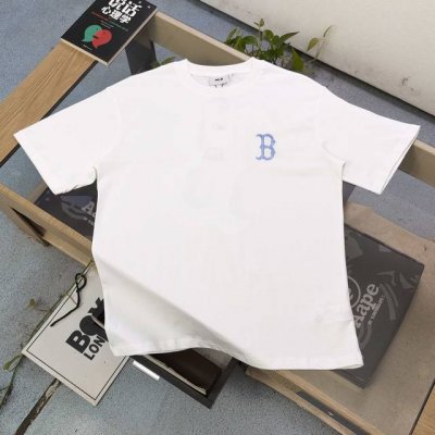款号：Yy952 高版本 2025新款Mlb洋基队Ny刺绣小标幻影3D大Logo图案印花休闲情侣短袖T恤，选用了260克双纱爽滑棉面料制作而成。精细的做工和清晰
