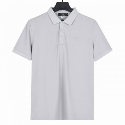 Arc'teryx -始祖鸟翻领刺绣冰棉 短袖T恤清透舒适polo衫上衣 这款polo衫 柔韧、耐磨、 吸湿、排汗、轻盈且触感柔软凉爽！！！棉质的舒适穿着体验！