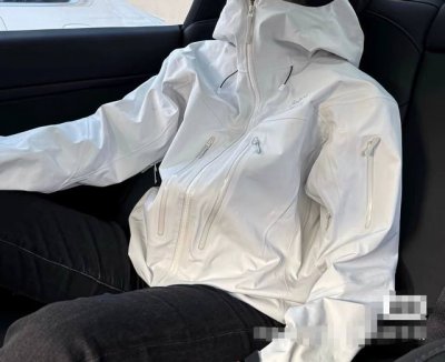 极地白 Alpha 系列 Sv7代 极地白 Gore-Tex Pro 刺绣 尼龙66#品牌户外冲锋衣 25年新款 最强Sv7 全网独家！！ 纯白色Sv 尼龙66