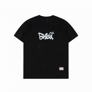 evisu25Ss 福神新款字母印花短袖 细节:版本 吊牌领标水洗包装袋 面料:采用40织双纱280克面料 原版高克重 纯棉螺纹领口 宽松版型 做工细节做到极致