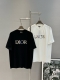 130 dio*R迪-奥25S新款情侣圆领T恤！胸前新款3D爆裂感立体刺绣.260G甄选100%纯棉质感.棉质饱满富有弹性.秉持着对细节追求 图案也是经典！饱满