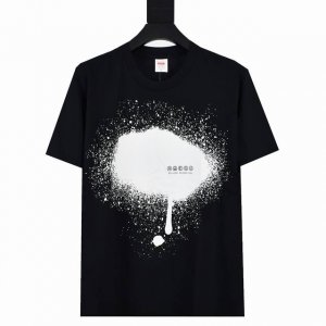 s170P80 灭世纵横 Supreme X Undercover Tag Tee 联名款标语印花短袖T恤 拒绝看图做货 拒绝拿错误版本对比 采用圆筒无缝工艺（