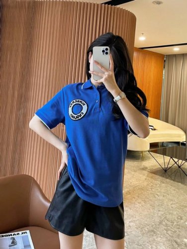 Bbr 短袖 圆标 polo 衫 骑士蓝 网图参考