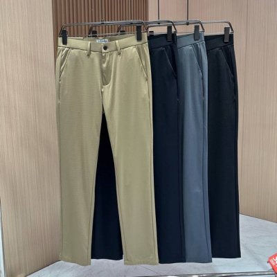 bbr B家 2025春夏亚洲专柜系列最新款！高端狠货 高端订制修身商务休闲裤西裤 原版五金 日常商务休闲都完全适用的款，上身效果超正，立体修身提臀，腿部线条完