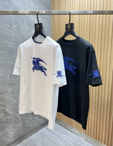 p220Burberry/巴宝莉 2025年春夏新品上新 三标齐全 圆领短袖T恤 好货不用过多介绍 看细节 专柜码数：M-Xxxl 175/140建议L，