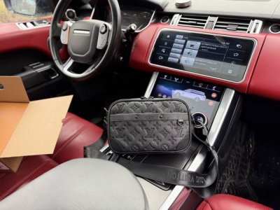 芯片版高端货 新款 Louis Vuitton Lv单肩包 路易威登牛皮单肩包 M82544 Louis Vuitton Alpha Nano 可拆卸可调节肩带