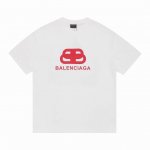 上新 高版本 balsenciaga巴黎世家字母硅胶爆裂痕立体凹凸短袖 最高版本 定制面料 克100%双纱棉 字母硅胶爆裂痕立体凹凸工艺设计 辅料 开模原版过鉴