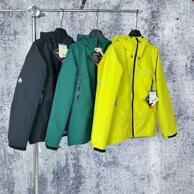 4013 白底图 Mont Bell Rain Dancer Jacket雨舞者Gtx冲锋衣 采用硬壳Gore-Tex 50D防撕裂面料 完美诠释了轻量功能的设