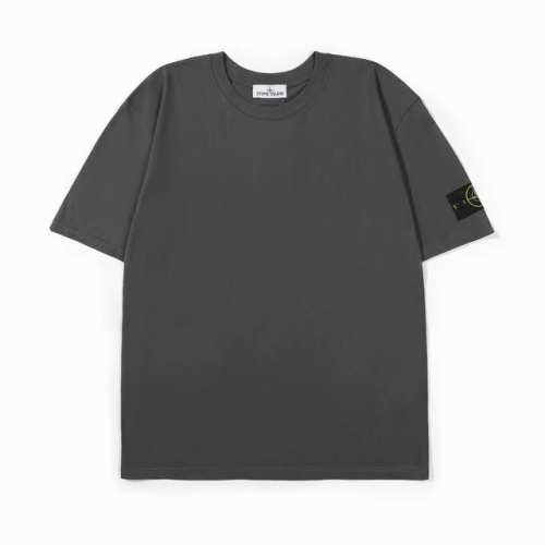 Stone Island石头岛经典徽章棉质短袖T恤 定制主标 辅料 水洗齐全 甄选250克32支紧密纺双纱纯棉面料 质感厚实但是透气性良好 定制原版一致品牌徽章