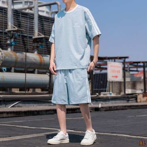 Arc’Teryx始祖鸟 独家实拍上新夏季高品质男女同款条杠圆领短袖短裤潮牌百搭休闲短袖衬衫短裤运动套装，本季主打，货源充足，放心主推，高端品质，经典设计，做工