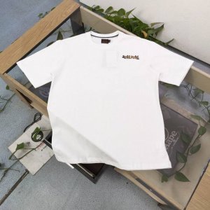 款号 Ws2458 高版本 2025新款Evisu福神烫金字母招财猫不倒翁图案Logo印花休闲情侣圆领短袖T恤 经典永远不会过时 人手必备款 230G双纱纯棉不