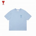 Ami 艾米 24Ss 经典款刺绣马卡龙爱心短袖 这个款式我们已经做了第三年 最开始中国大陆还没专柜 就已经在做 品质细节无敌 放心下单 注意细节 新升级两头折