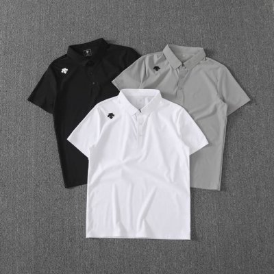 Descente25新款迪桑特运动健身速干冰丝男子短袖 polo衫夏季 polo界天花板级别无痕工艺高端的品味往往就需要这件polo精致的做工特别突出个人气场，