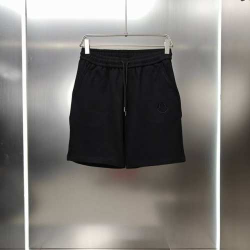 蒙口 Moncler 2025春夏新款短裤五分裤！ 定制专属400克重毛圈布纯棉面料 刺绣Logo工艺设计 颜色：黑色 尺码：S-2Xl
