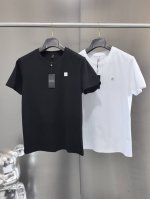 高端品质 Emporio Armani Ea 阿玛尼 2025外贸原单胸前3D立体浮雕工艺短袖T恤 本款采用高端80支180G丝光棉面料 手感丝滑柔软亲肤 给人