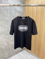 dior 迪奥 2025春夏新品 三标齐全 圆领丝光棉短袖T恤 好货不用过多介绍 看细节 专柜码数：M-Xxxl 175 140建议L