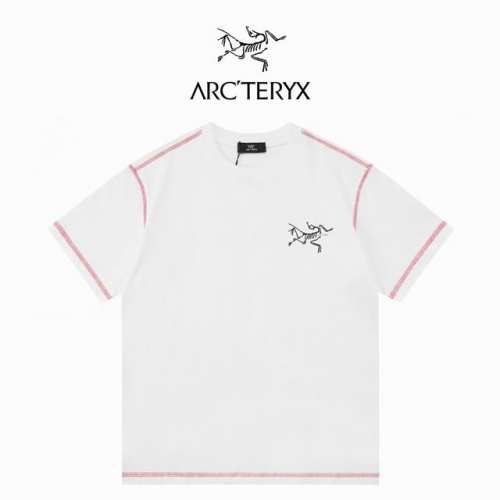 Arcteryx始祖鸟 哈苏撞色线后背大鸟 双纱280克短袖 ：白色 ：Xs-L