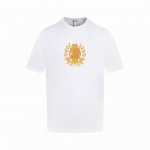 款号C20 Burberry 巴宝莉 280克圆领短袖T恤 金叶微标 进口绣花机器特殊金线刺绣 官方同步 1:1原版开模 时尚个性 百搭潮流 纯原品质 百搭款