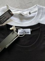 高品质，雪梨纸精包装 Stone Island石头岛短袖T恤夏季新款印花大圆标男女同款宽松T恤 纯棉面料，舒适又透气 版型宽松非常百搭，高级经典Logo。显得高
