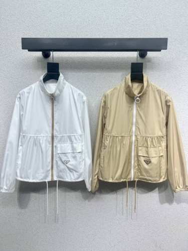 p家风衣外套 开模定制五金配件 版型超赞 上身完美百搭款 高品质 两色 尺码Sml
