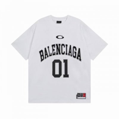 balenciaga 巴黎世家2025 Ss 最新款篮球球服绣花印花短袖T恤 本市场No.1的质量 真正天花板品质 全部原版开发注意细节图 避免被盗图商家混发