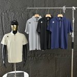 供 迪桑特Descente短袖Polo衫冰丝速干 韩国进口冰丝速干面料 超级舒适 面料采穿起来凉嗖嗖的，特别舒服。 轻柔、软弹、速干、透气、防晒、 炫酷工艺，结
