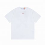 隔天到 Off-White 喷墨 箭头→字母大Logo印花 原版面料 官方同款 短袖T恤 定制260克同缸染面料 手感非常舒服 春夏最新版本 颜色: 白色 尺码