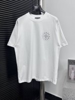 P130 【Chromehearts】克罗心 25Ss圆领T恤 原版面料 官方同款 短袖T恤 定制260克同缸染面料 手感非常舒服 春夏最新砖柜同步 时尚又个性