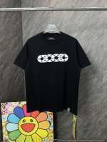 款号 G good硅胶字母彩钻圆领短袖 goodbrand官网Zp同步新款T恤 面料采用32支双纱290克高克重纯棉面料 同缸定织定染原版同色螺纹 进口机器硅胶