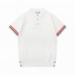 120 Moncler 蒙口 袖子拼色针织Polo衫 升级，灵感源自八十年代复古 原版面料 官方同款 Polo衫 定制 网纱毛衣针织面料 手感非常舒服 春夏最新