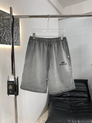 高品质 Balenciaga巴黎25Ss春夏新款短裤炒色系列 独家设计师款 面料采用高克重布料 精选棉感面料 手感柔软细腻 亲和肌肤 松紧裤腰穿脱更便捷 侧袋定