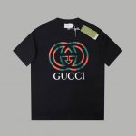 上新款号：G749 古驰 Gucci Gc 25Ss早春新款 经典红绿双G印花短袖 轻奢主义 男女日常通勤穿搭必备单品 正确版本 欢迎对比 详细特征 260克1