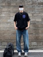 230 顶级颜值担当！Chromehearts*克罗心25S新款T恤.男女同款！经典十字造型颜值担当.张扬个性图形字母搭配视觉效果相当奇特！！！所呈现出的感官效