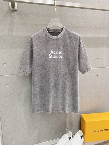 Acne Studios 25官网同步发售 欧美流行趋势 洗水分层工艺 洗水纯棉面料 柔软舒适细腻 大幅印花 提升档次 宽松版型更显气质 M-2Xl 下单提供身