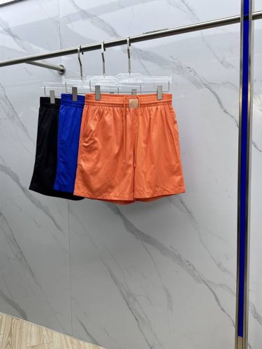 Louis Vuitton*路易威登 2025春夏最新男士短裤 原版定制高密度尼龙布 提花 更加轻薄柔软 手感爽滑 隐藏式松紧系带 网格内里 精细手工 每一个生