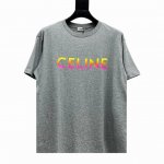款号Y214 Celine 赛琳 彩色字母印花基础款短袖T恤 Ce气质清爽干净的短袖T恤 夏天T恤季到了，你准备好了吗？！精选厚实的平织棉布制作，面料质感瓷实很